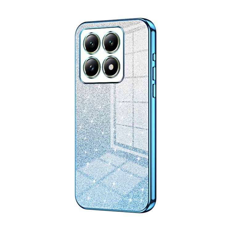 Gradient Glitter Powder Electroplated Phone Case