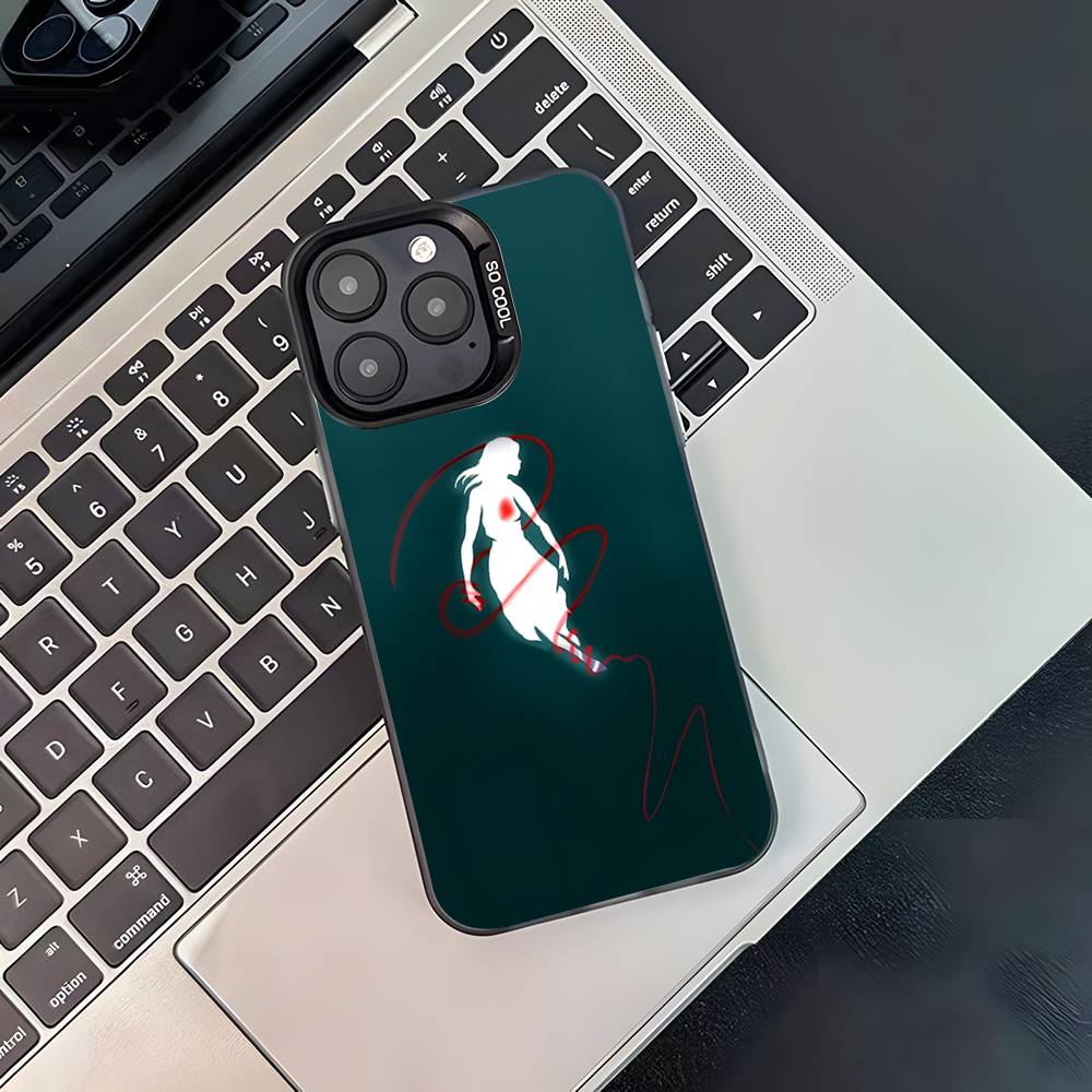 

P-Pierce The Veil Band Black Matte Shockproof CoverPhone Case For iPhone 17,16,15,14,13,12,11,Pro,Max,Plus iPhone14PRO