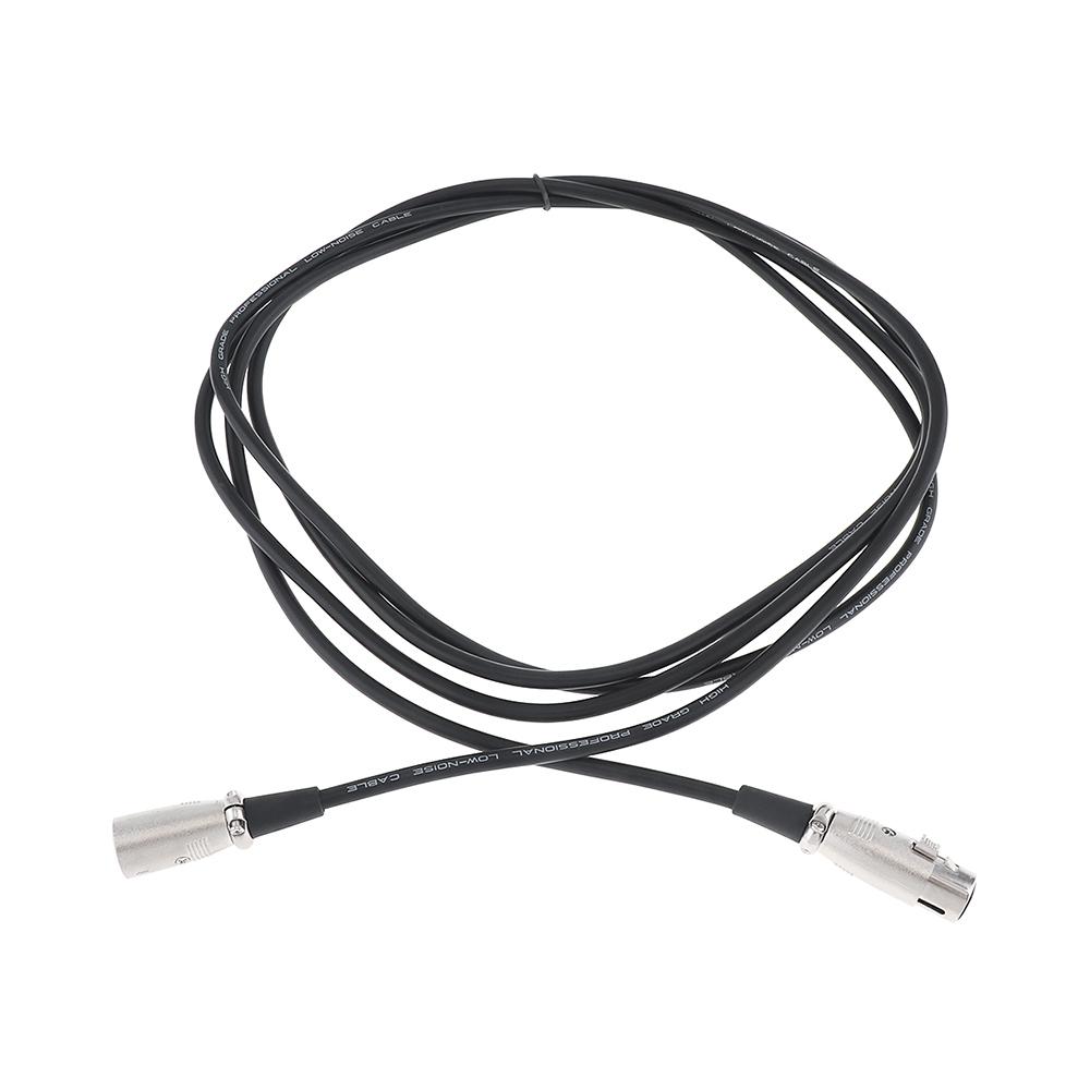 Satın alın 3m 3 Pin XLR Male to Female Microphone Extension Cable Audio