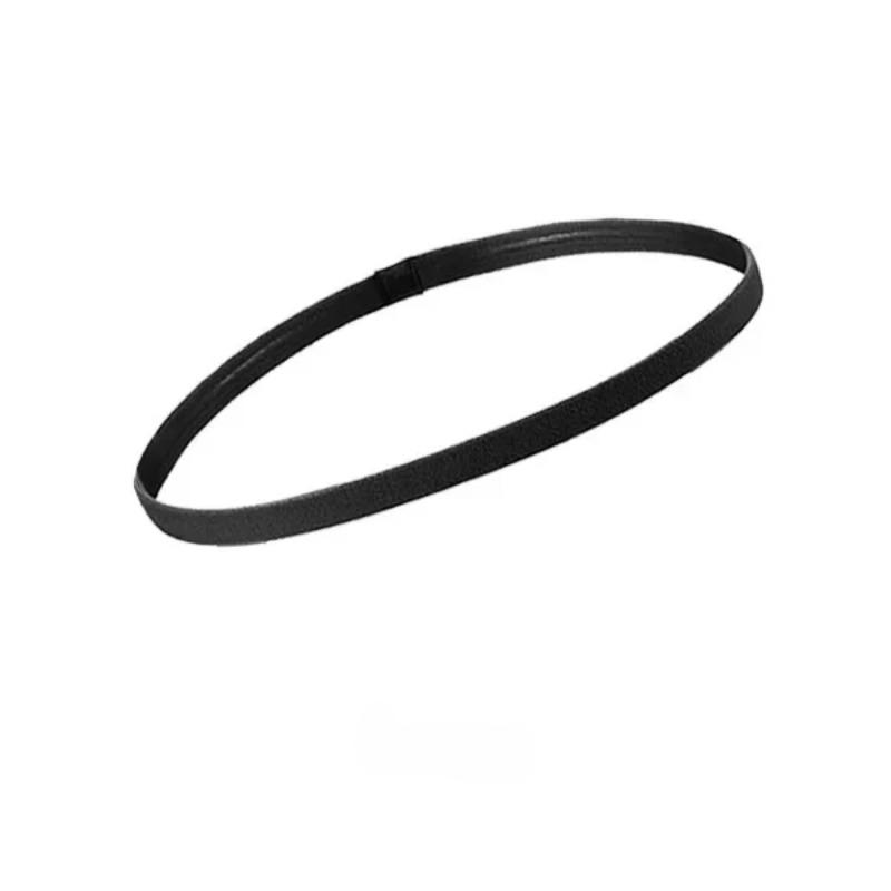 1Pcs Simple Unisex Sports Hairband Non-Slip Silicone Strip Sweat Guide Elastic Headbands Yoga Running Fitness Hair Accessories