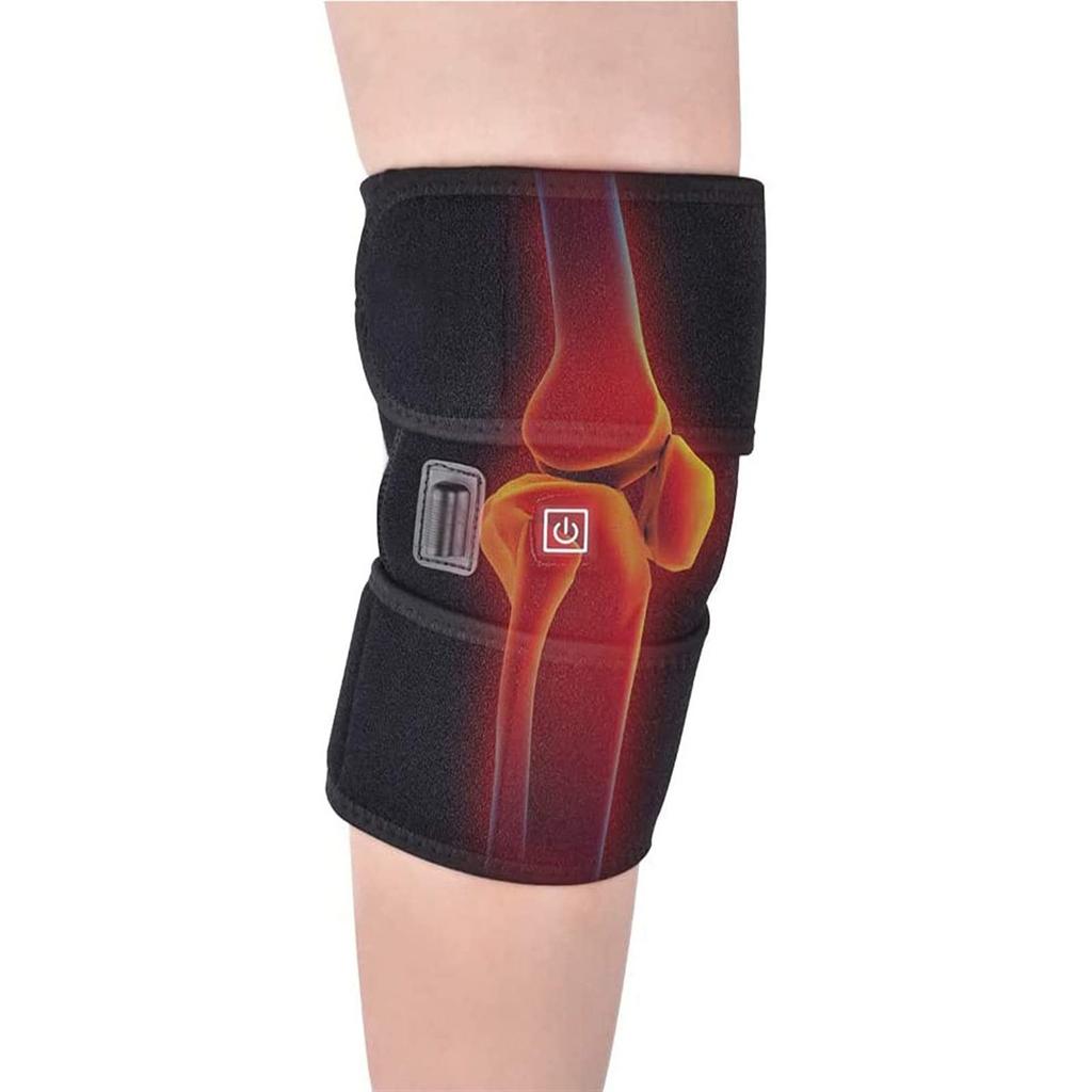 Knee Support USB Heated Knee Warmer With 3 Heat Knee Support Quick Heating Knee Pad Electric Warm Knee Pads Knee Compression Bandage