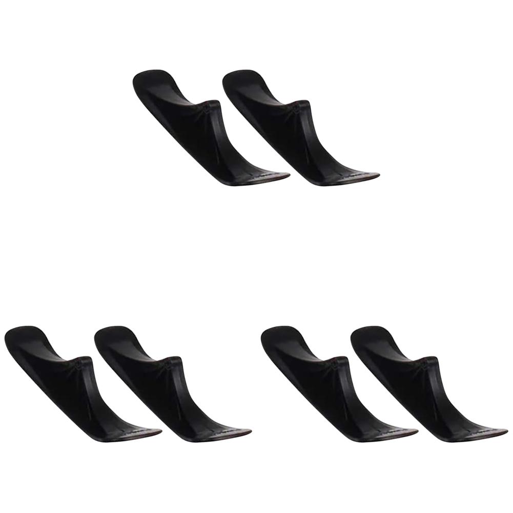1/2/3 Paar Roller Schlitten Warm Schlittenbrett Balance Bike Schnee Ski Schlitten Schneeschlitten Brett Set Schnee Ski Roller Ski Roller für Draußen