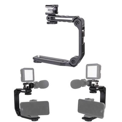 Videogriff mit U-förmigem Stabilisator für klare und stabile Aufnahmen und Videos mit universellen 1/4-Zoll-Schraubenlöchern