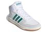 Adidas Hoops 2.0 Mid 'White Green' EE7385