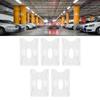 5 Pcs IC Card Holder Windshield Card Display Sleeve for Community Personnel Vehicle Management with Suction Cup