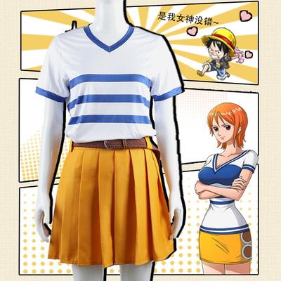Live Movie Cos Costume Live Version Nami Cosplay Animation Two-dimensional Halloween Performance Costume