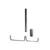 2 Sets Popcorn Maker Parts Popcorn Machine Replacement Popcorn Stirring Rod Dz