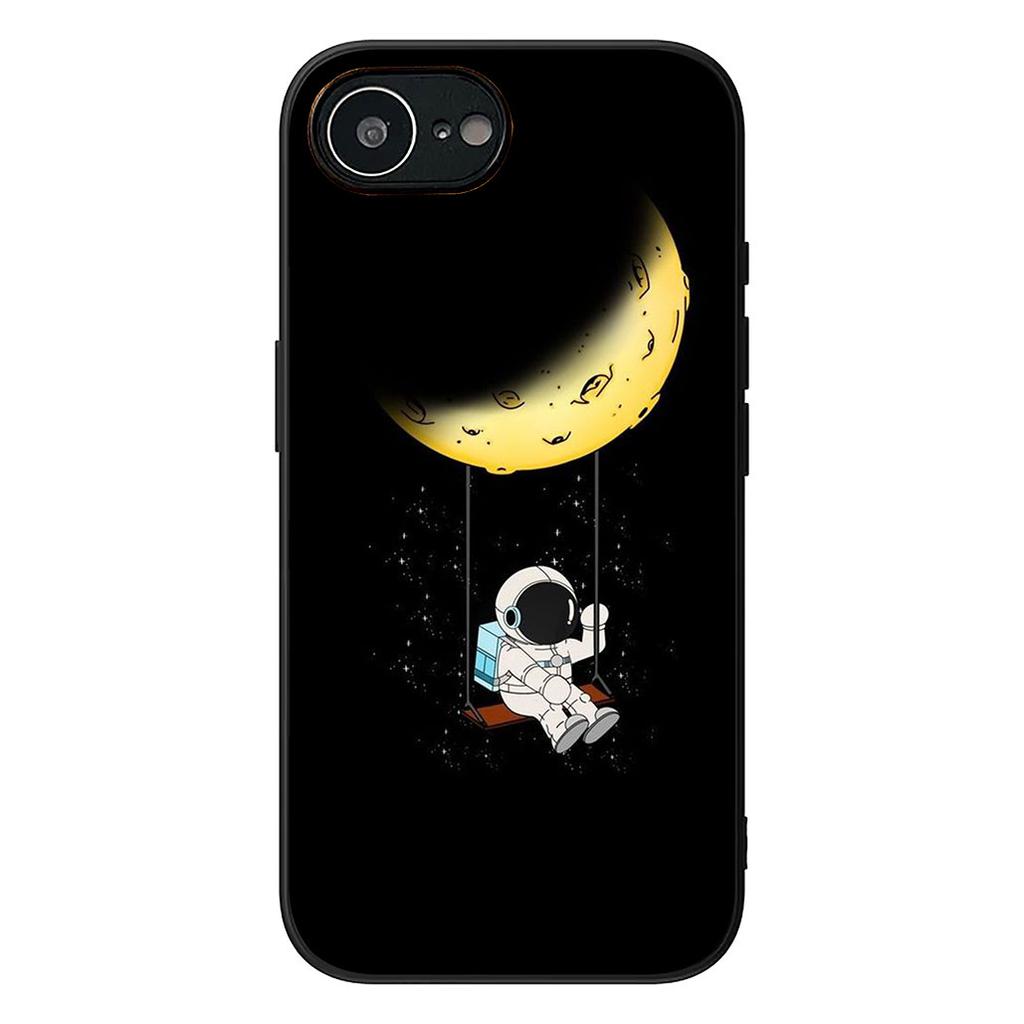 Moon Astronaut Stars Sky Universe Galaxy Phone Cover for OPPO A40 A60 A80 A38 A18 A17 A16 A78 A79 A54 A25 A57 4G 5G Case