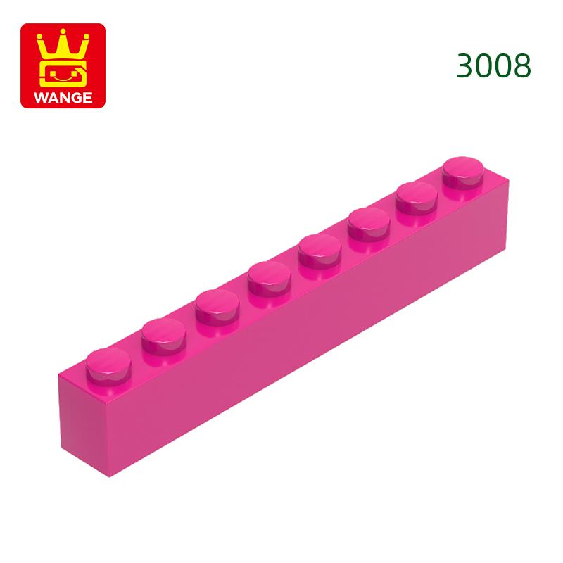 33 Stück/Los 3008 1x8 Hohes Loch Baustein Moc Basic Zeitloser Ziegel Befestigungen Funktioniert Mit featuring DIY Kinderspielzeug Geschenkbox