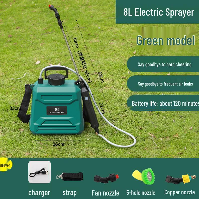 High-Pressure Electric Pesticide and Watering Sprayer for Household Use