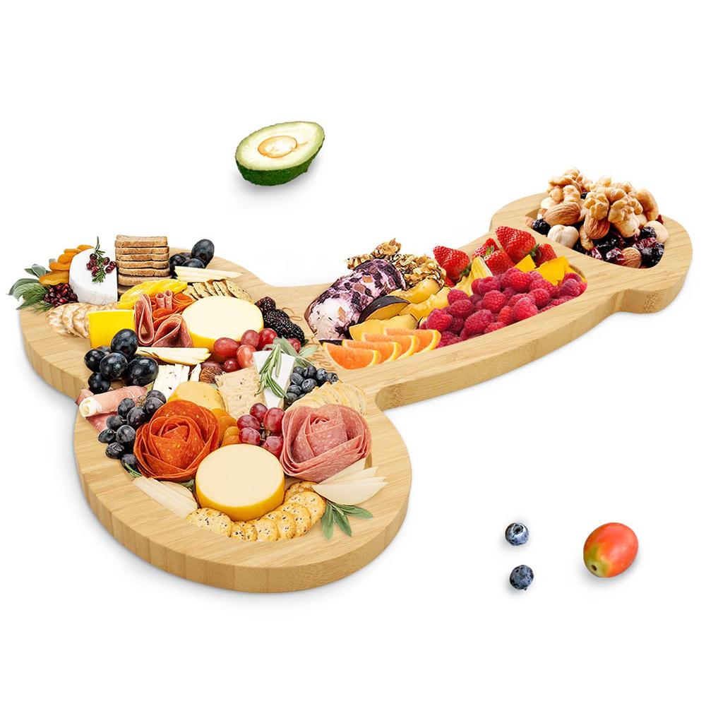 Storage Tray No Burrs And No Hand Injury Conscience Selection Wooden Material Engraving Tableware Chopping Board Tray