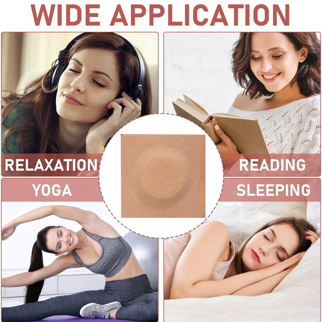 50 Patches Disposable Castor Oil Pack Belly Button Patches Self-adhesive Highly Absorbent Castor Oil Pads Anti-penetration Easy To Use