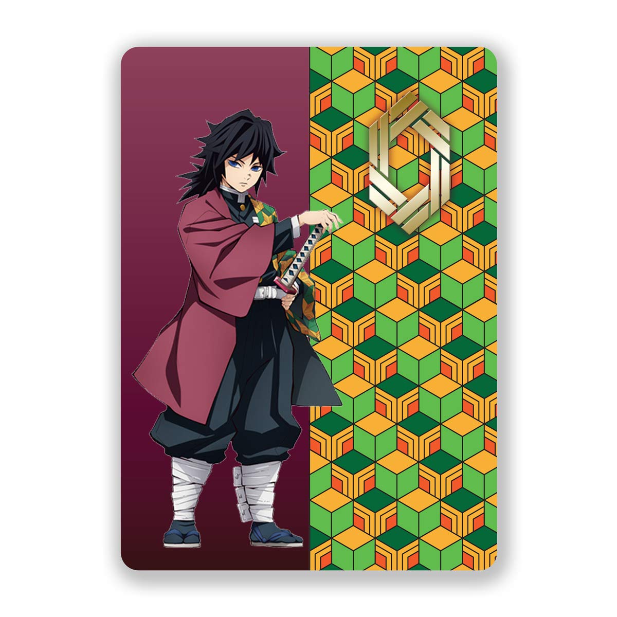 

B5 Clear Desk Pad Giyu Tomioka 005A