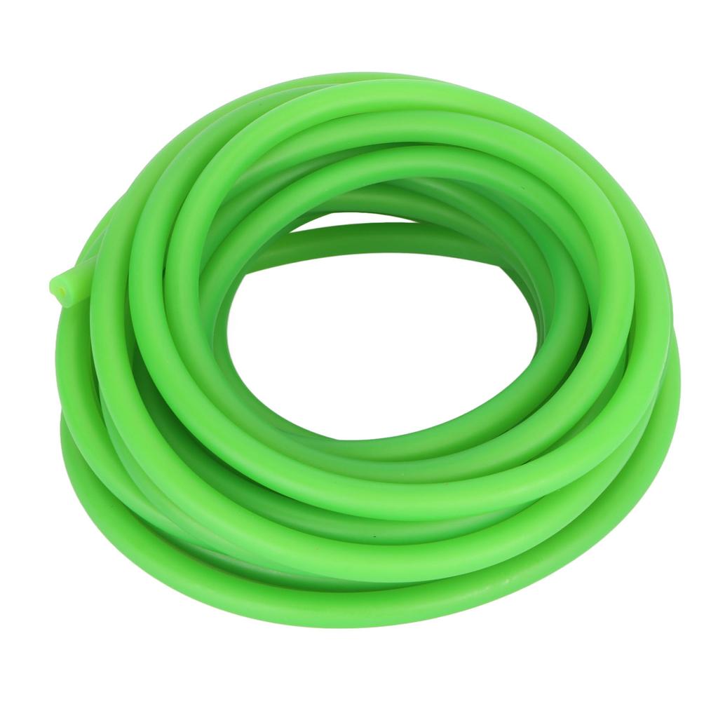 5m Accessories Natural Latex Band Latex Resilient Tube for Catapult Outdoor Hunting Fluorescent Green