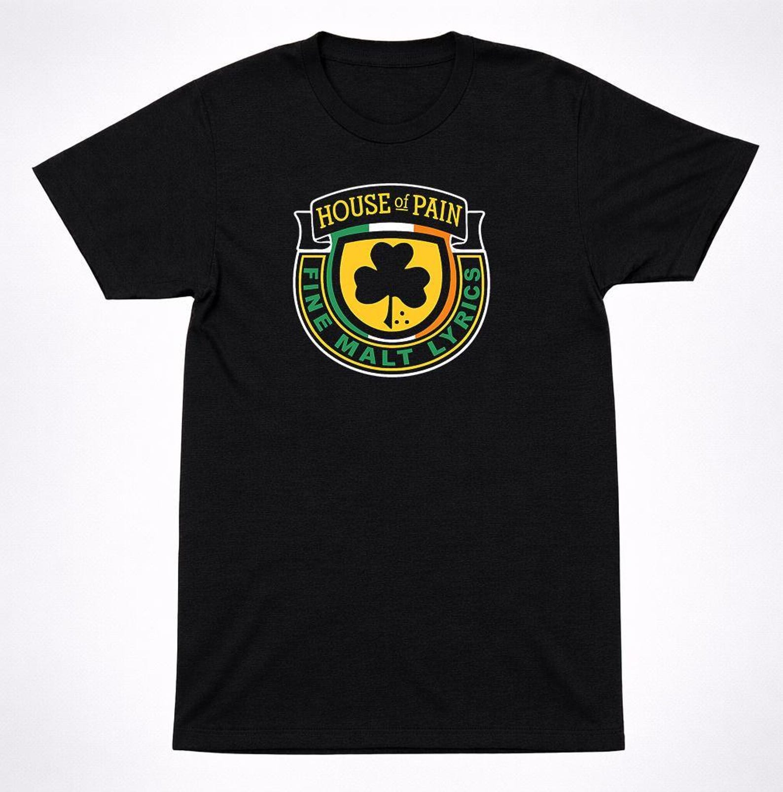 House of Pain Shirt Irish Shamrock Logo Hip Hop Rap Jump Around 90s Music Tee 4XL