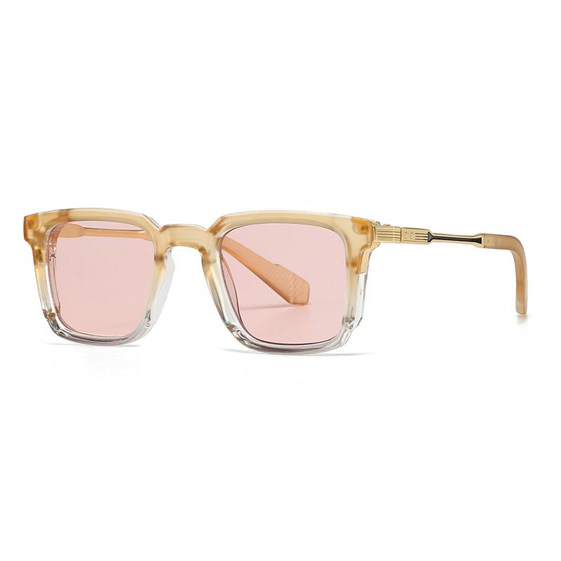 Classic Vintage Square Sunglasses Women Men Punk Steampunk Driving Shades UV Protection Luxury Brand Designer
