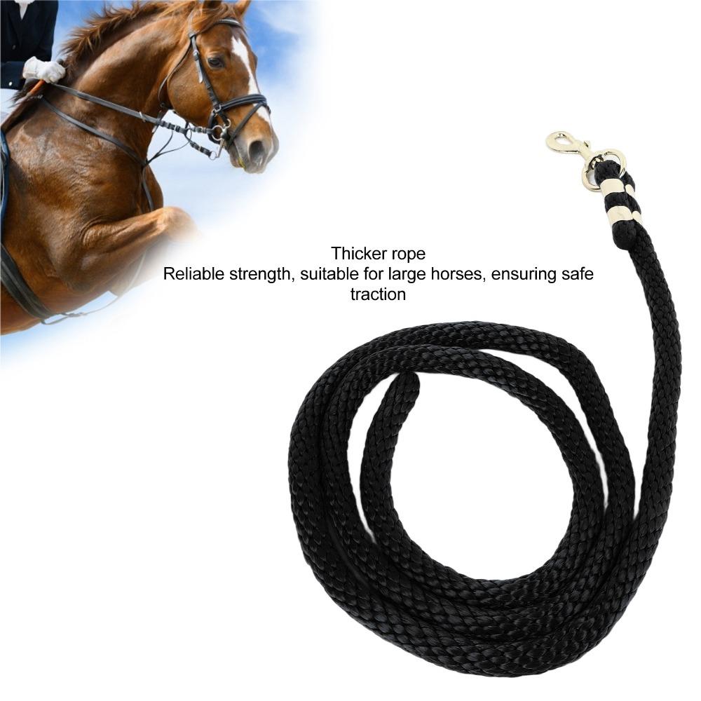 High Tensile Horse Lunge Line Heavy Duty Horse Web Lunge Line Horse Training Rope Daily Traction
