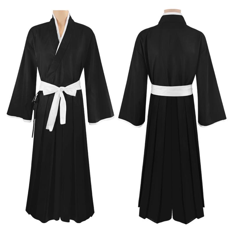 

BLEACH Thousand-Year Blood War Shinigami Cosplay: Ichigo, Rukia, Renji Uniform Available XL