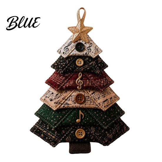 Handmade Seasonal Home Decor DIY Quilted Fabric Tree Kit Halloween Sewing Craft Creative Gift for Lovers Christmas Hanging Ornament Holiday Projects