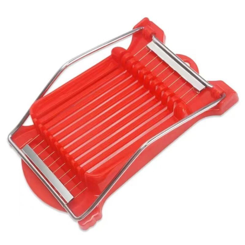 High Quality Stainless Steel Luncheon Meat Slicer Multi Function Kitchen Gadget Egg Cutter Durable Portable Food Slicer