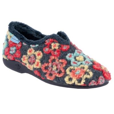 Damen/Damen Hippie Blumen Hausschuhe