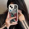 Horor S-scream Dead Phone Case For IPhone 11 12 13 14 15 16 Pro Max Plus Leather Cover