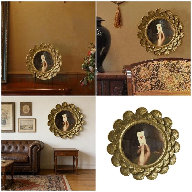 Modern Rural Wall Decorative Frame Resin Texture Wall Display Picture Frame Suitable for Various Standard Pictures
