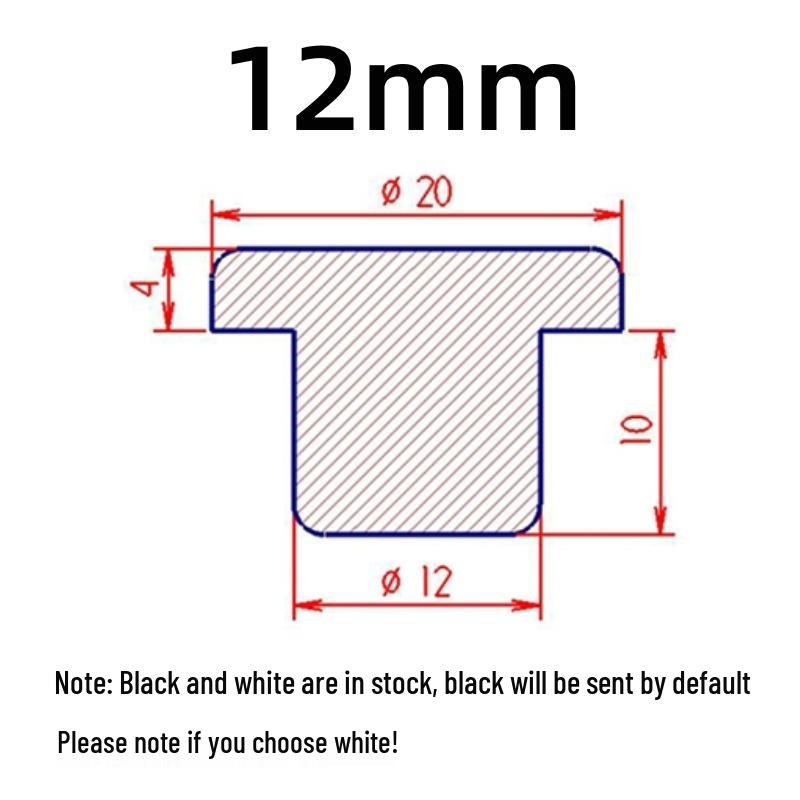 T-Shaped High Temp Silicone Stopper for Sandblasting, Electroplating, Baking, Anodizing, and More