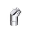 Bathroom Shower Hose Joint 135 Degree Brass Adapter Shower Accessory Simple Installation Joint for Hand Showers