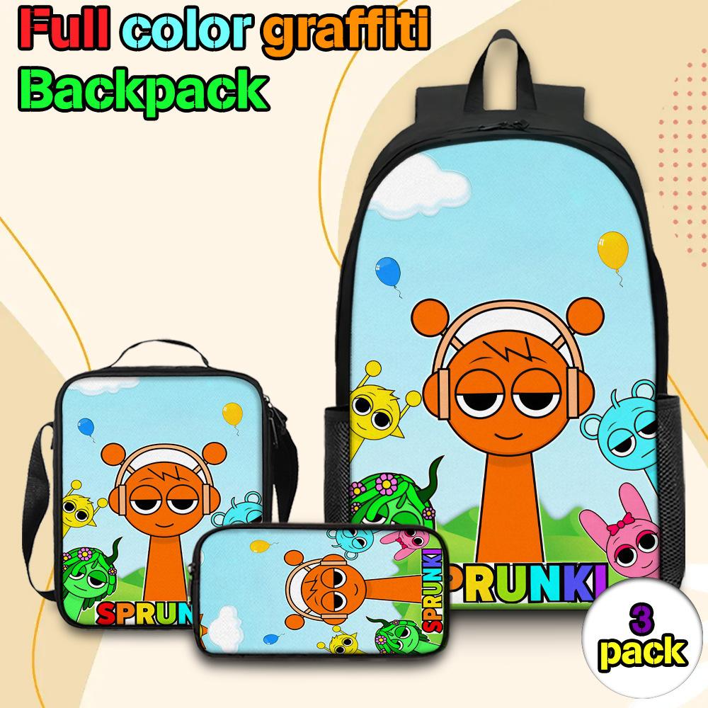 Rhythmus Box Rucksack Grundschultasche Leichte Lastenreduzierung Kinderrucksack Umhängetasche