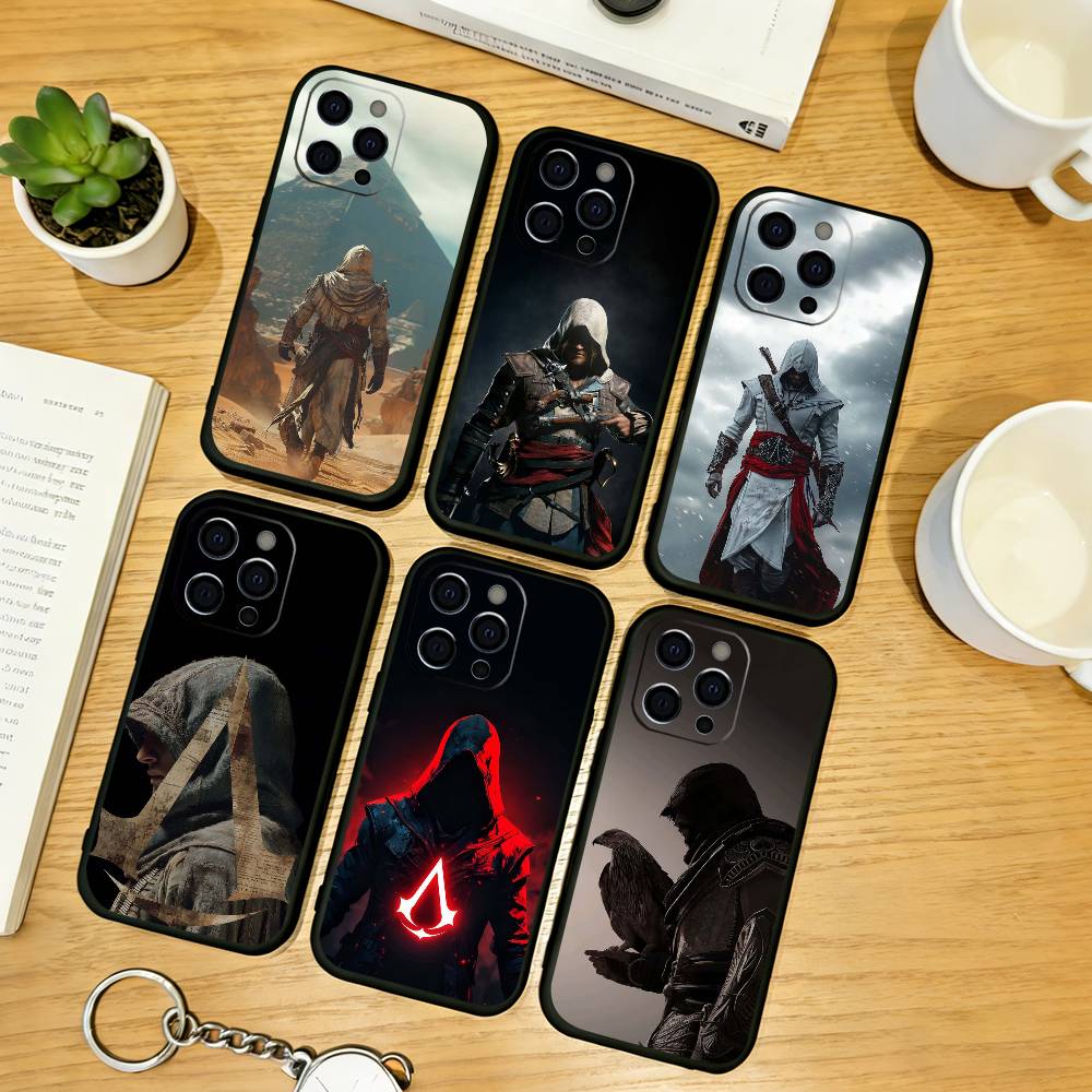 Assassins Creed Phone Case Silicone Soft For IPhone 17 16 15 14 13 12 11 X XR Plus Pro Max Plus