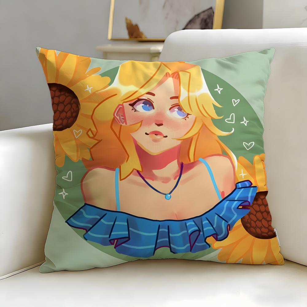 

popular game Stardew Valley Cushion Cover Soft & Easy-Wash Pillow Case – Versatile for Couch, Bed, Travel and Office 30cmx30cm