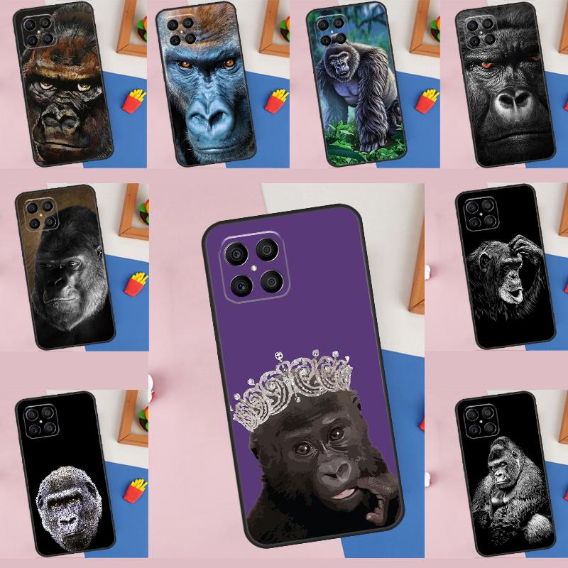 Affe Gorilla Menschenaffe Baby Hülle Für Honor 200 Lite Magic 7 5 6 Pro Honor X9c X9b X9a X8b X8a X8 X9 50 70 90 Hülle