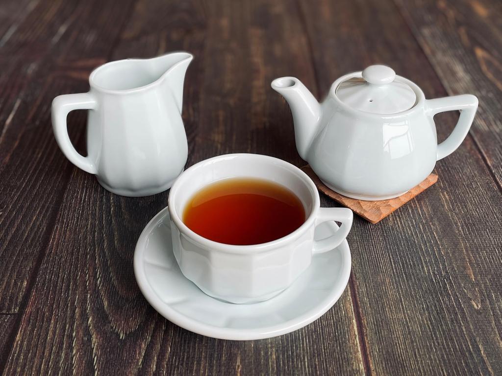 Nankai Tsusho F.O.B. COOP Cafe Teapot, White, Size Approx. 16.5 X H10.5 Cm, 0748-007
