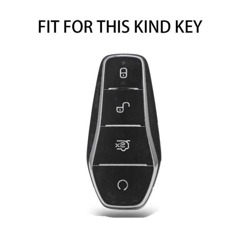 Car Key Case Cover For Byd Atto 3 Song Plus Pro Dolphin Seal Seagull Tang Ev Sealion 7 Tpu Key Shell Fob Protector Accessories