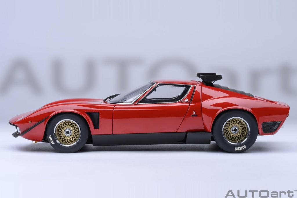 AUTOart Lamborghini Miura SVR Jota Fertigprodukt 79171 1/18 (rot)