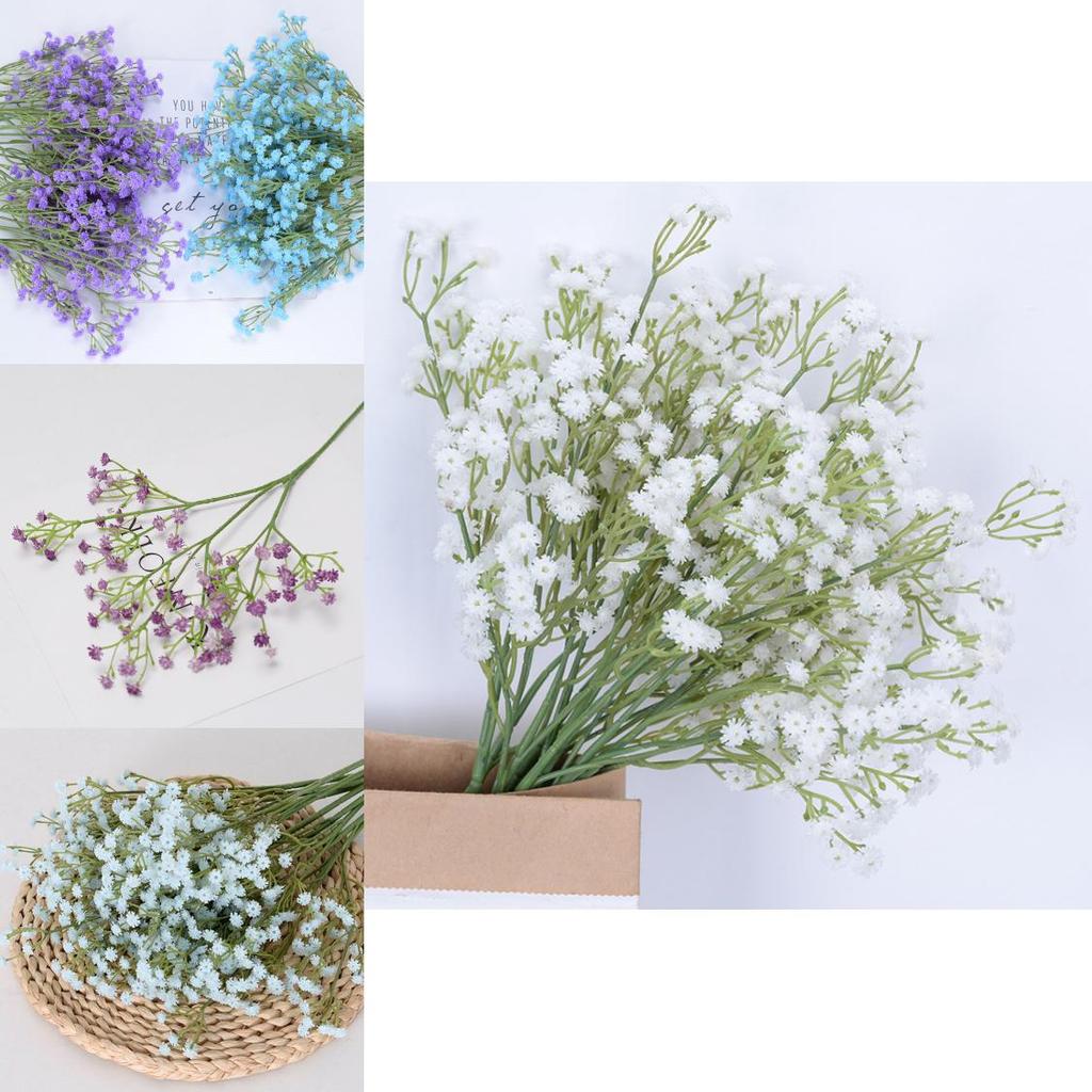Fake Gypsophila Paniculata With Shaping Technique For Home Office Decorative Arrangements