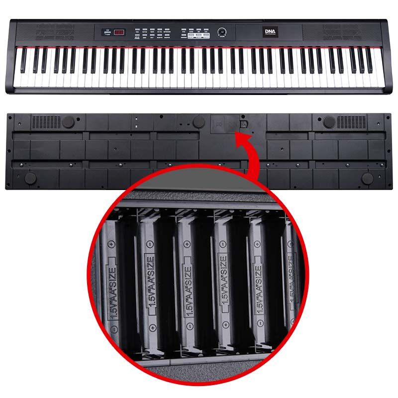 Dna Pp 88 Full-Size Digital Piano Keyboard for Learning