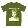 Yung Lean Swedish Rapper TShirt Singer Hippie T Shirts ShortSleeve Classic Tshirt Summer Cotton ONeck Plus Size 5XL Tees