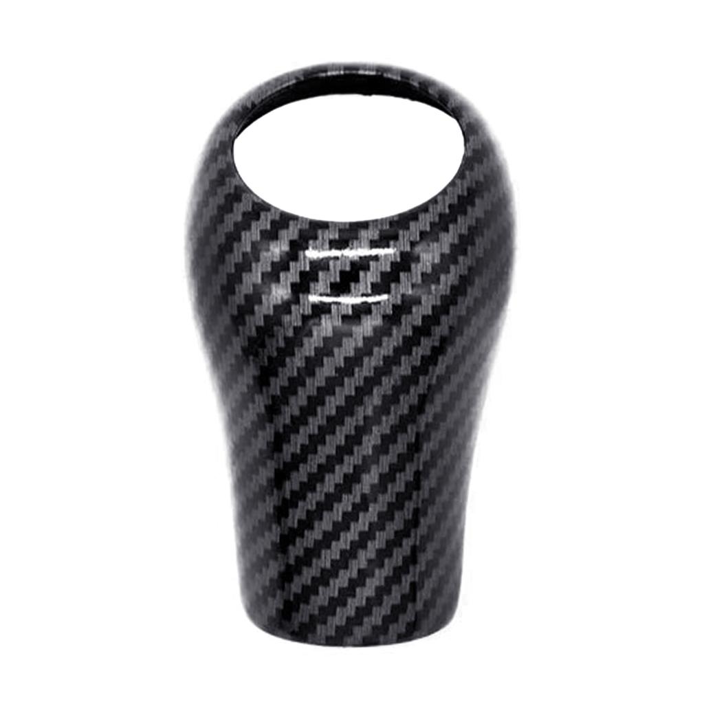Stylish Gear Shifts Knob Cover with Carbon Fiber Design not Fading & Waterproof Gear Knob Cover Easy to Use for GLK