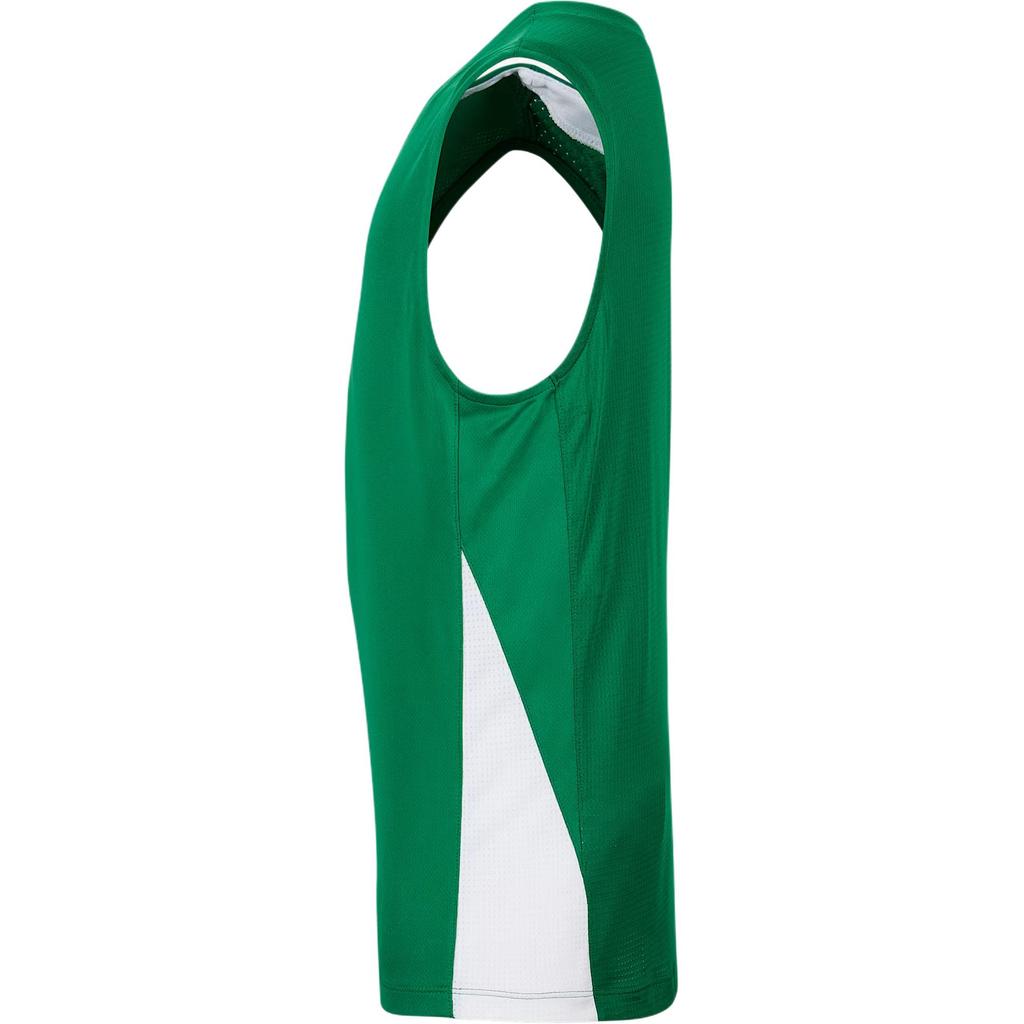 Nike Sleeveless Basketball Tank Top V-Neck Comfortable Kids Tops Light-Green White HF0698-302