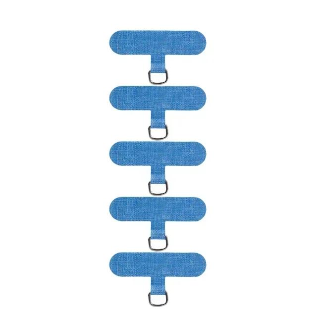 Universal Phone Lanyard Patch Pad Without Adhesive Cell Phone Strap Connector with Metal Ring for Apple IPhone Samsung Xiaomi