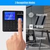 Access Control Time Attendance Machine Fingerprint/Password/ID Card Recognition Time Clock with 2.4