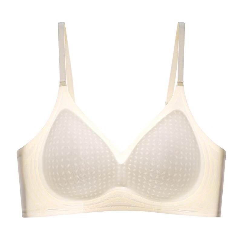 

LangSha Women s Summer Ice Silk Seamless Push-up Bra