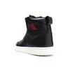 Jordan 1 Retro vysoký zip Černá Gym Red Phantom Dámské AT0575-006