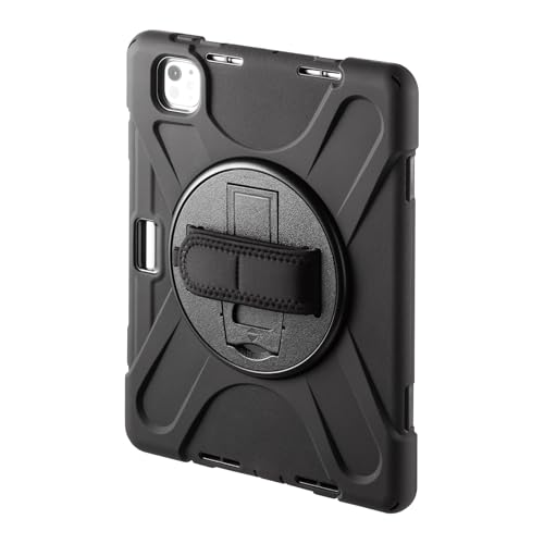 Sanwa Supply PDA-IPAD1717BK3 Shockproof Case for iPad Pro 11-inch (M4/2024)