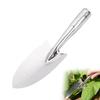 Heavy Duty Stainless Steel Garden Shovel Hand Trowel Rust-Proof Gardening Tool For Planting Transplanting Weeding Digging Yard