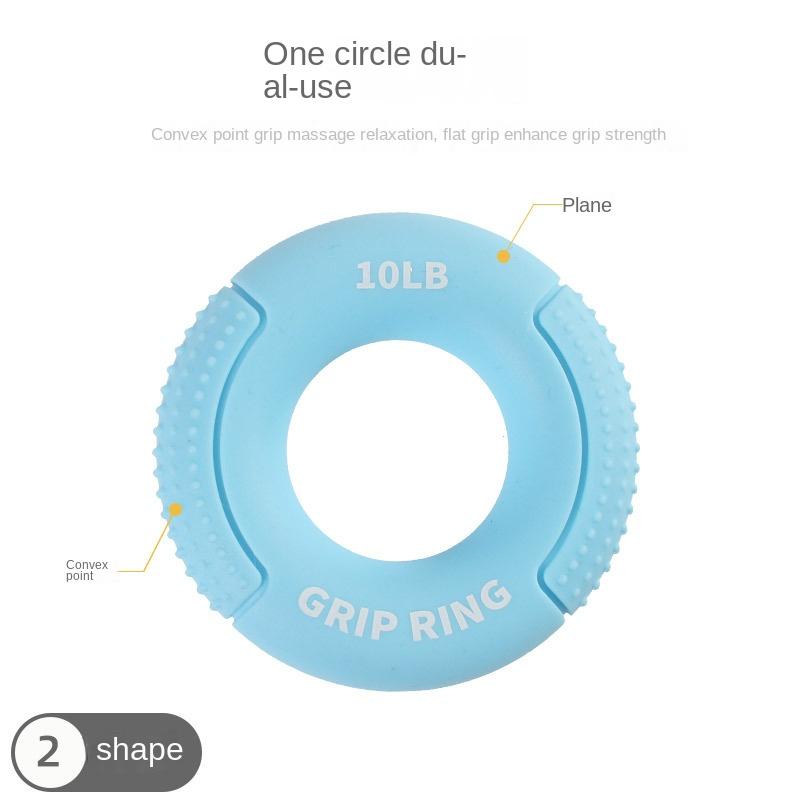 Silicone Mens Adjustable Size Size Arm Muscle Five Finger Strength Training Rehabilitation Grip Ring Exercise Equipment