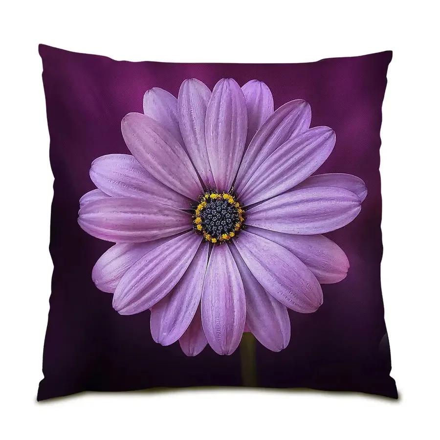 Office Sofa Cushion Plant Flower Decor Cover Luxury Home Decor Cushion Cover