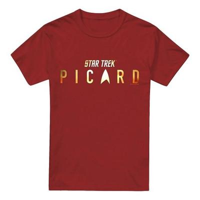 Star Trek: Pánské tričko s logem Picard